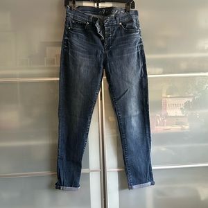 7 for all Mankind Josefina Boyfriend jean, Size 27